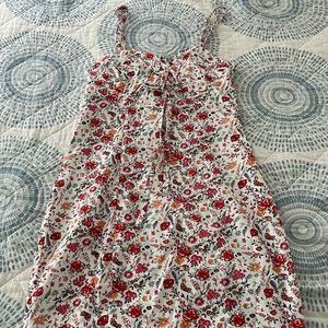 Very fitted pattern sundress